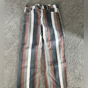 Stripped Jeans